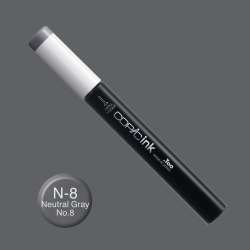 Copic - Copic İnk Refill 12ml N-8 Neutral Gray No.8