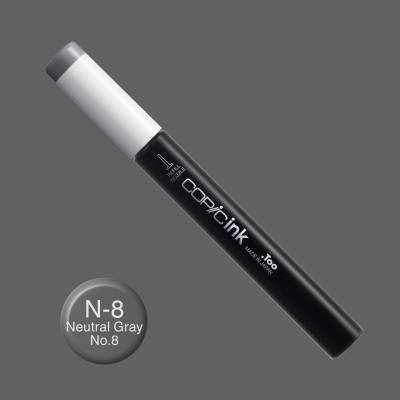 Copic İnk Refill 12ml N-8 Neutral Gray No.8