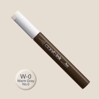 Copic İnk Refill 12ml W-0 Warm Gray No.0