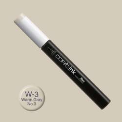 Copic - Copic İnk Refill 12ml W-3 Warm Gray No.3