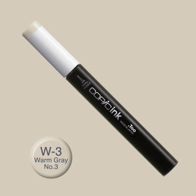 Copic İnk Refill 12ml W-3 Warm Gray No.3