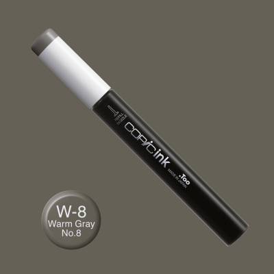 Copic İnk Refill 12ml W-8 Warm Gray No.8