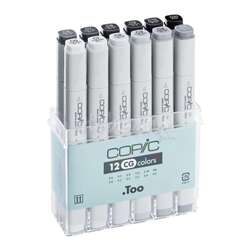 Copic - Copic Marker 12li Set Cool Grey