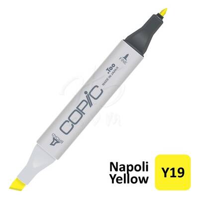 Copic Marker No:Y19 Napoli Yellow