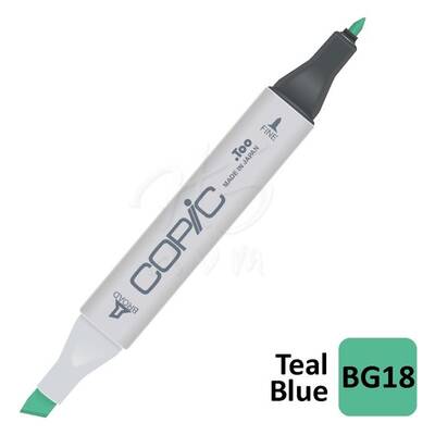 Copic Marker No:BG18 Teal Blue