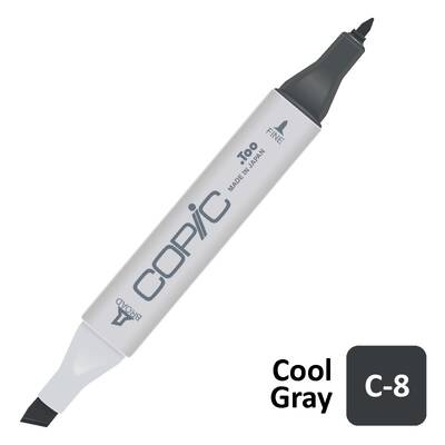 Copic Marker No:C8 Cool Gray