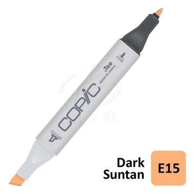 Copic Marker No:E15 Dark Suntan