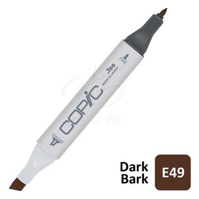 Copic Marker No:E49 Dark Bark