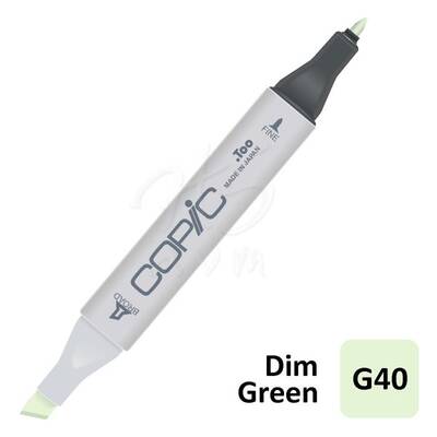 Copic Marker No:G40 Dim Green