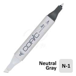 Copic - Copic Marker No:N1 Neutral Gray