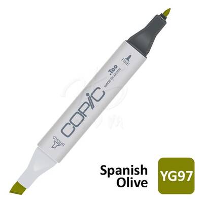 Copic Marker No:YG97 Spanish Olive