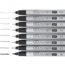 Copic - Copic Multiliner SP Teknik Çizim Kalemi