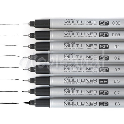 Copic Multiliner SP Teknik Çizim Kalemi