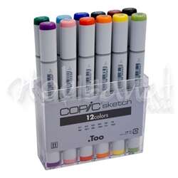 Copic - Copic Sketch Marker 12li Set Basic Colors