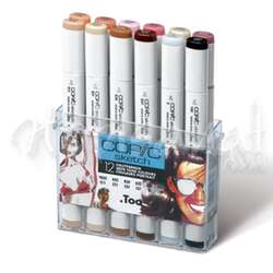 Copic - Copic Sketch Marker 12li Set Skin Tones