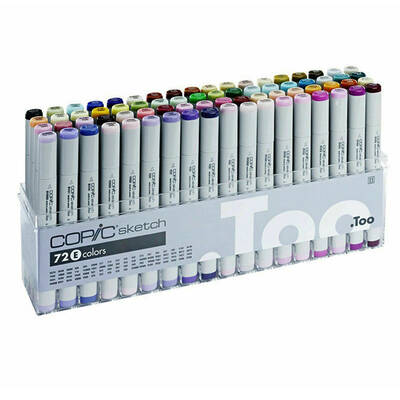 Copic Sketch Marker 72li Set E