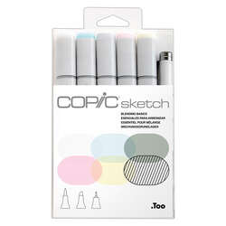 Copic - Copic Sketch Marker 6lı Set Blending Basics