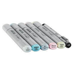 Copic - Copic Sketch Marker 6lı Set Blending Basics (1)