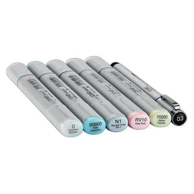 Copic Sketch Marker 6lı Set Blending Basics