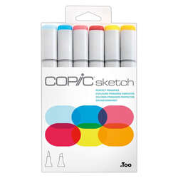 Copic - Copic Sketch Marker 6lı Set Perfect Primaries