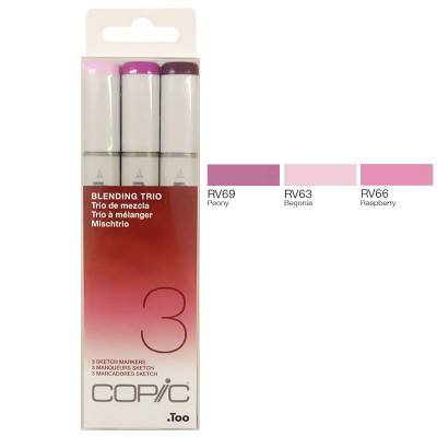 Copic Sketch Marker Blending Trio 3lü Set 3