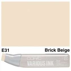 Copic - Copic Various Ink E31 Brick Beige