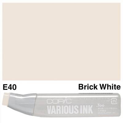 Copic Various Ink E40 Brick White