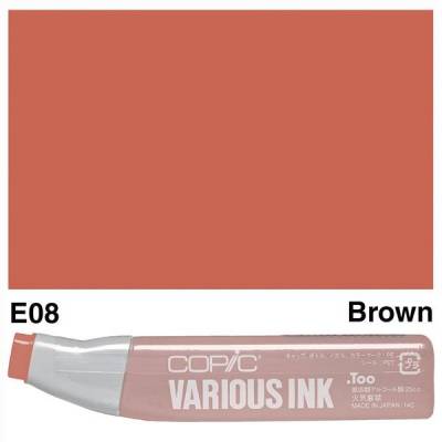 Copic Various Ink E08 Brown