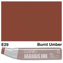 Copic - Copic Various Ink E29 Burnt Umber