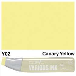 Copic - Copic Various Ink Y02 Canary Yellow