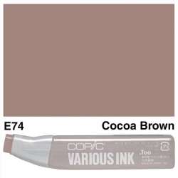 Copic - Copic Various Ink E74 Cocoa Brown