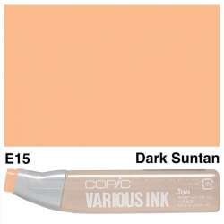 Copic - Copic Various Ink E15 Dark Suntan