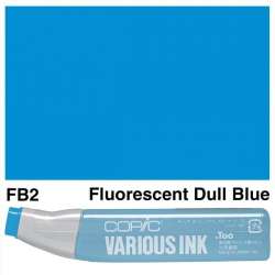 Copic - Copic Various Ink FB2 Fluorescent Dull Blue