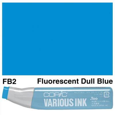Copic Various Ink FB2 Fluorescent Dull Blue