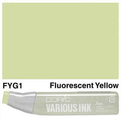 Copic Various Ink FYG1 Fluorescent Yellow
