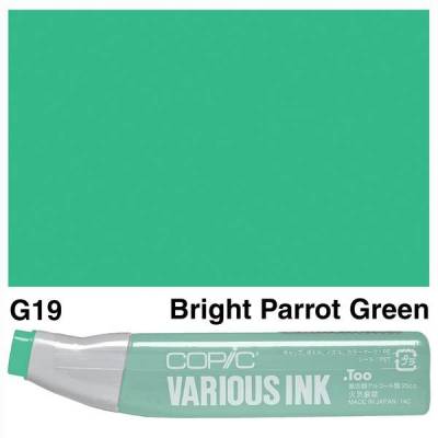 Copic Various Ink G19 Bright Parrot Green