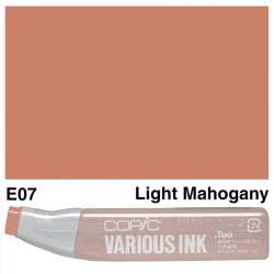 Copic - Copic Various Ink E07 Light Mahogany