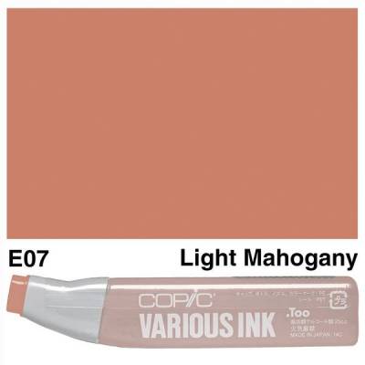 Copic Various Ink E07 Light Mahogany