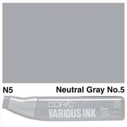 Copic - Copic Various Ink N-5 Neutral Gray No.5