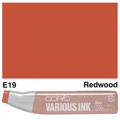 Copic Various Ink E19 Redwood