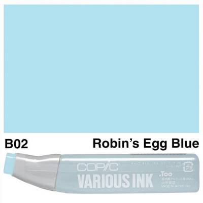 Copic Various Ink B02 Robins Egg Blue