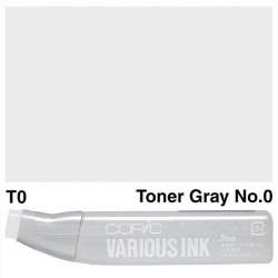 Copic - Copic Various Ink T-0 Toner Gray No.0
