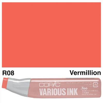 Copic Various Ink R08 Vermilion