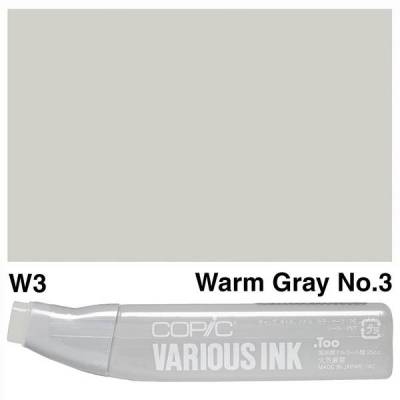 Copic Various Ink W-3 Warm Gray No.3