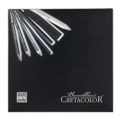 Cretacolor Black Box Premium Karakalem Çizim Seti Ahşap Kutu 20li 46040 - 4