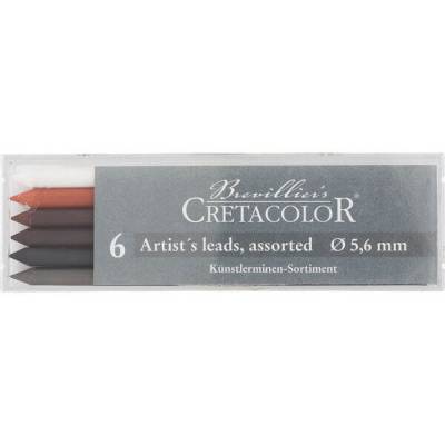 Cretacolor Karışık Portmin Uç 5.6mm 6lı 26400