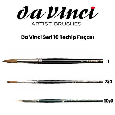 Da Vinci Seri 10 Tezhib Fırçası