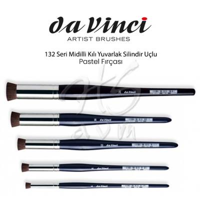 Da Vinci 132 Seri Midilli Kılı Yuvarlak Silindir Uçlu Pastel Fırçası 