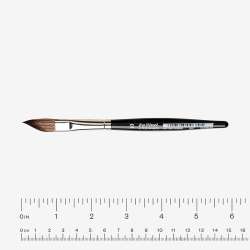 Da Vinci Casaneo XS Extra Soft Sentetik Sulu Boya Fırçası 987 Seri No:10 - 3