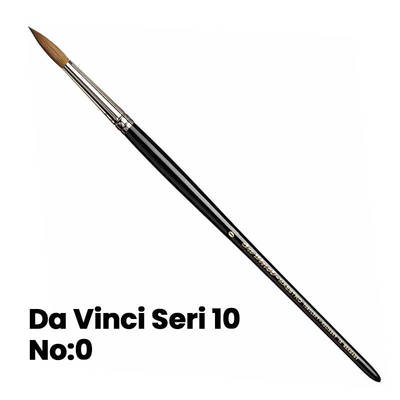 Da Vinci Seri 10 Tezhip Fırçası No 0